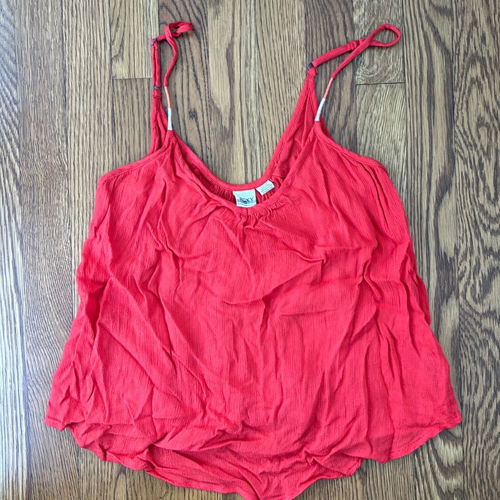 Roxy red tank top